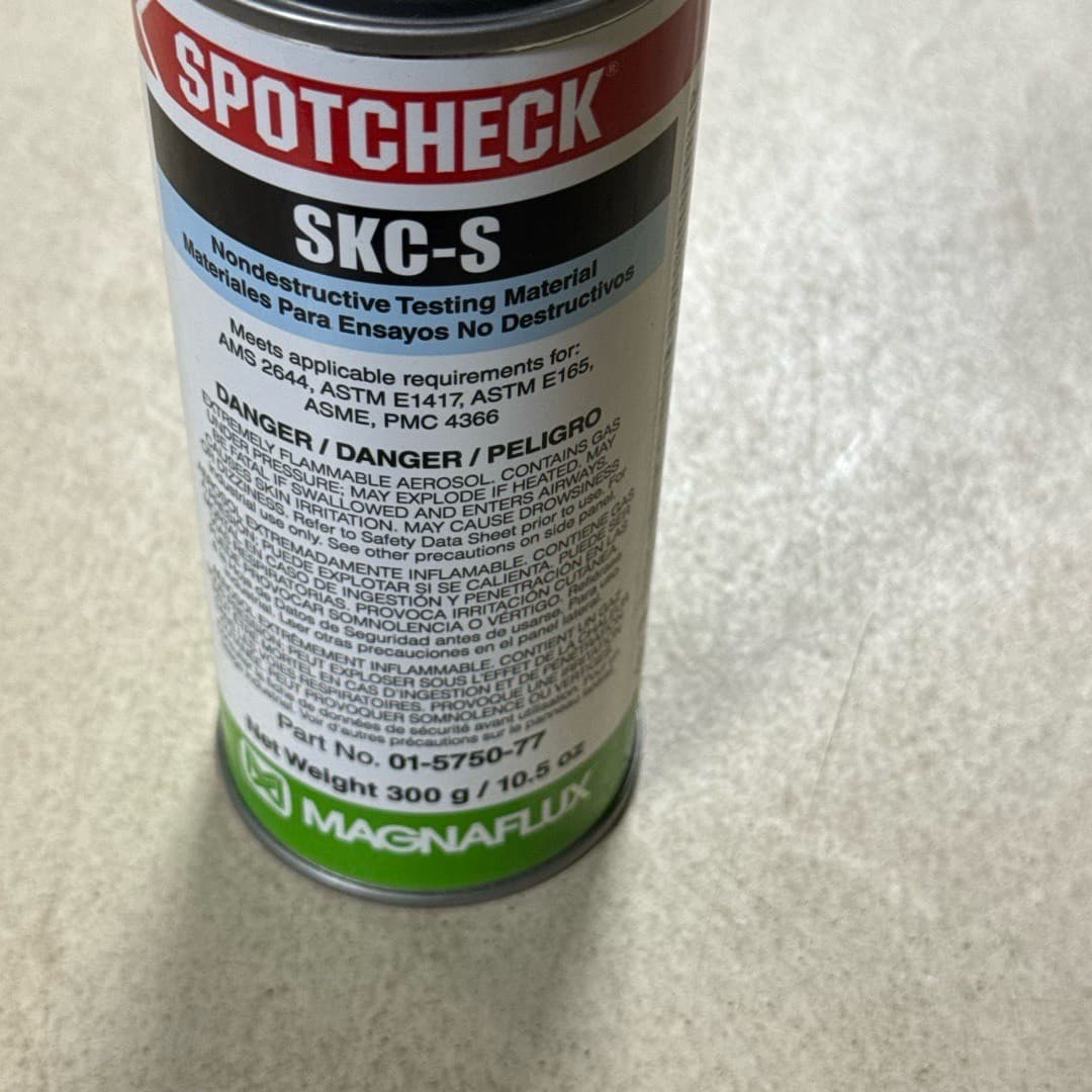 Magnaflux SKC-S SPOTCHECK NDT Cleaner 10.5oz Fast Drying Residue Free 2