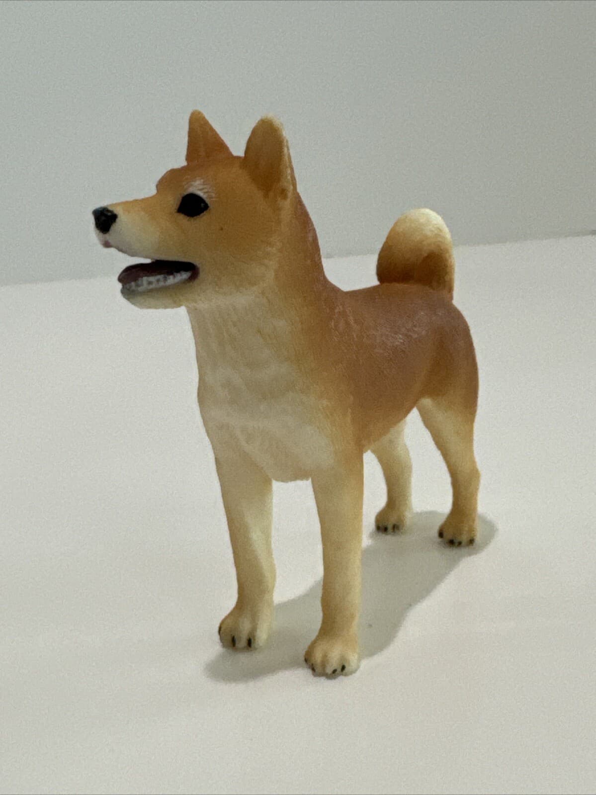 Mojo Realistic Animal Model Figures Shiba Inu Dog And Puppy Set Of 2 3