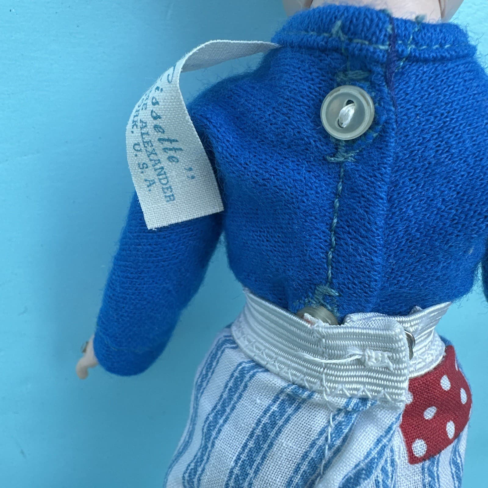 9" Cissette Madame Alexander Doll 1950s Pants Tops Patchwork denim 1962 No Doll 4