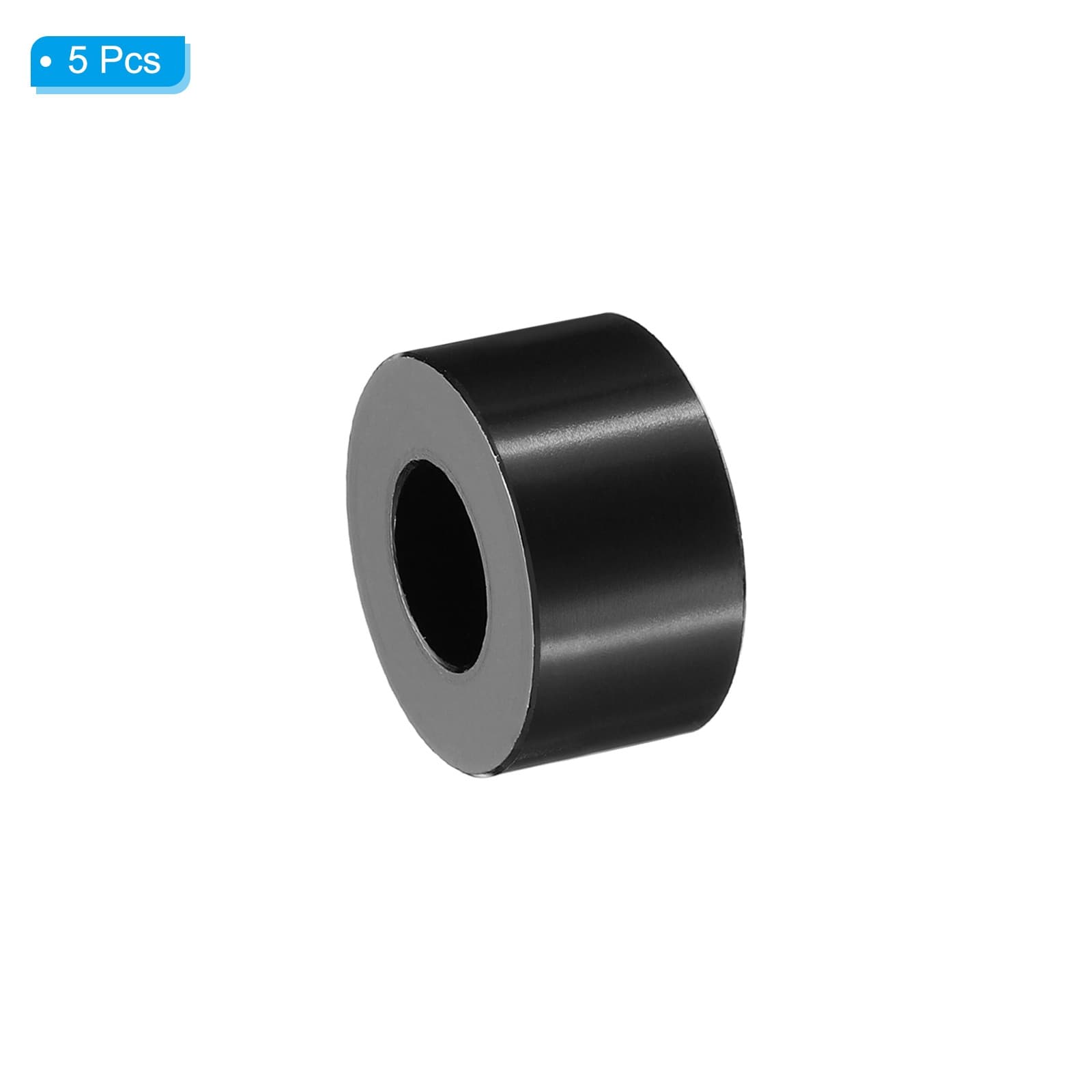 5Pcs M12 Aluminum Spacers Metal Spacer M12 x 1" OD x 3/8" L for 1/2" M12 Screw 3