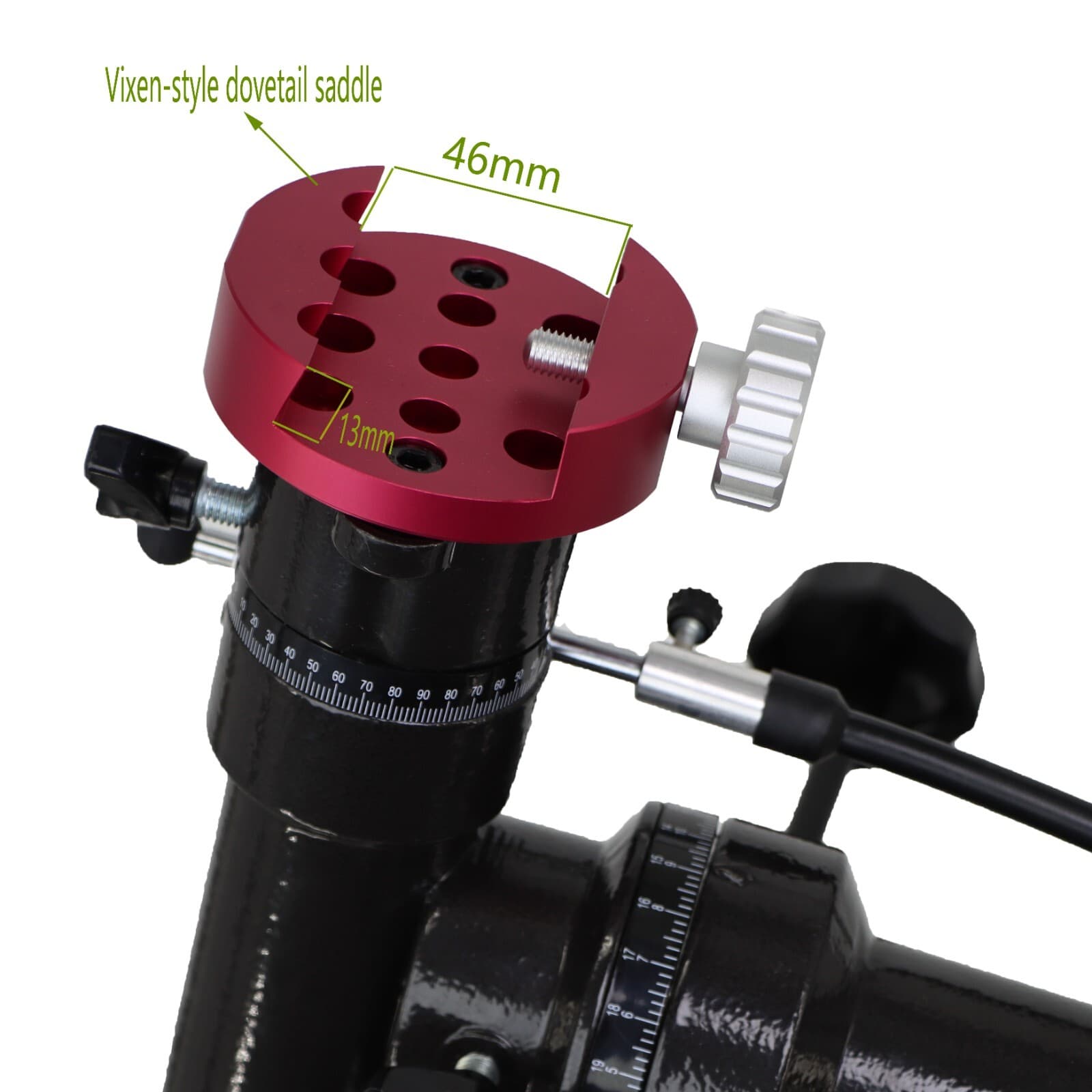 EQ3 Equatorial telescope tripod mounting base pole  dovetail groove 2