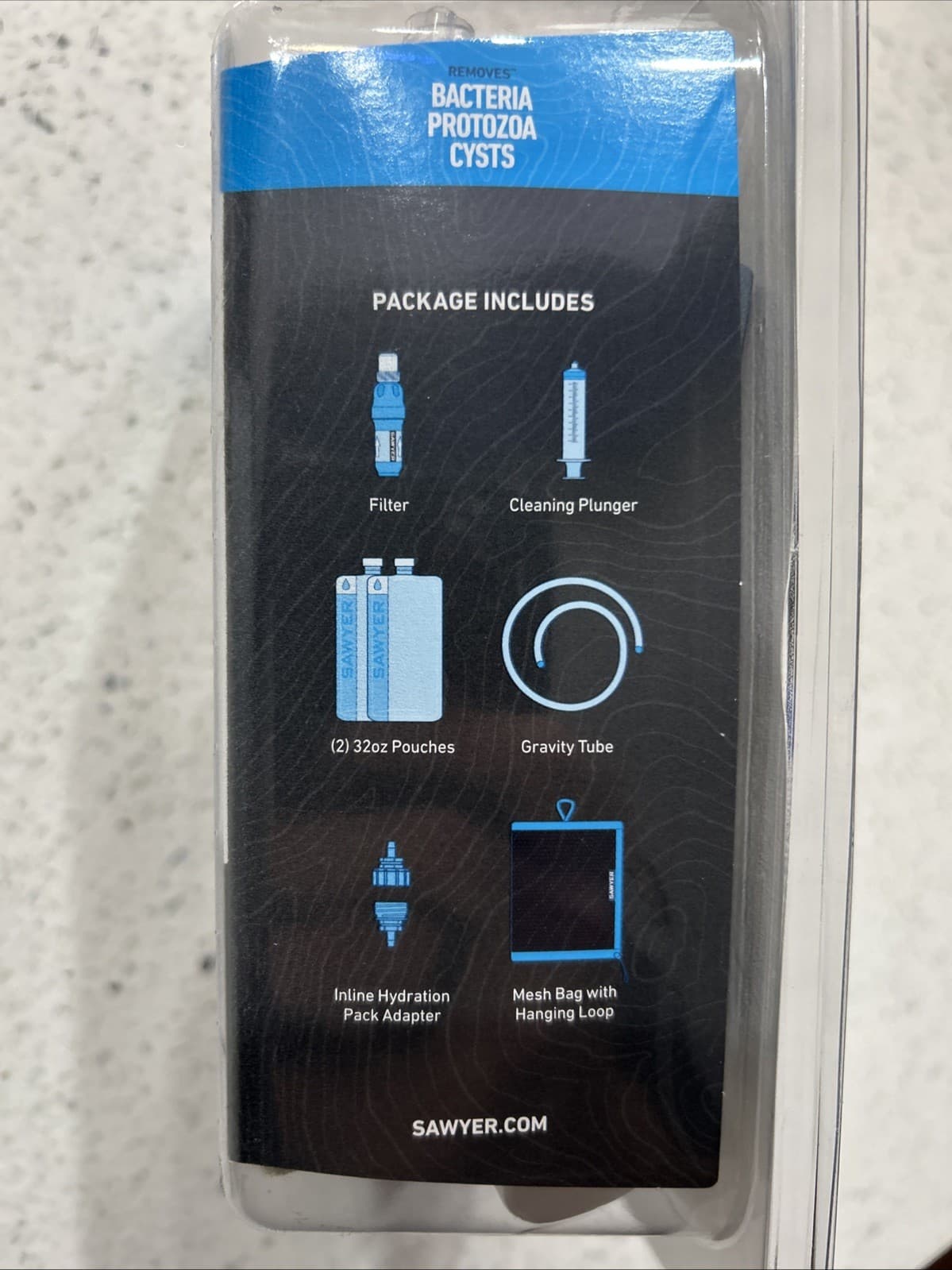 Sawyer Products SP136 Squeeze Water Filtration System 4