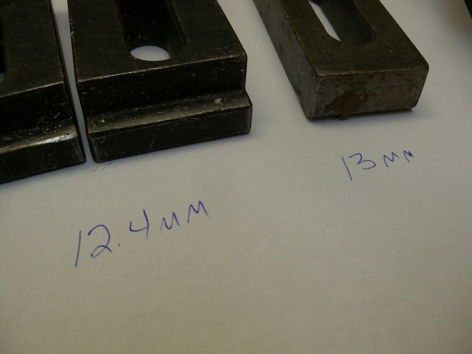 Machinist Tool Adjustable Edge Clamps Clamp Straps -See pictures Mixed Lot of 7 3