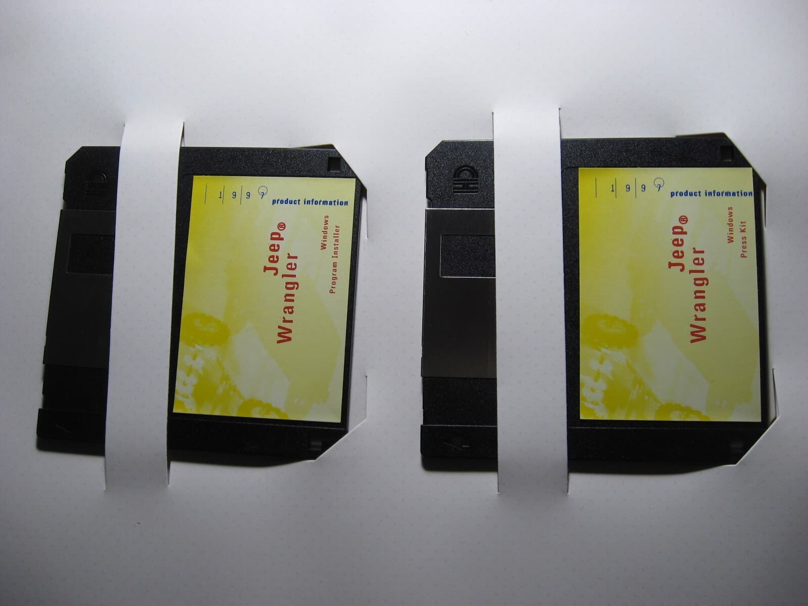 1997 Jeep Wrangler Brochure Portfolio Press Kit 5