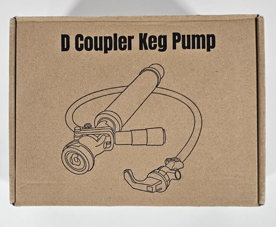 Mr. Brew Keg Party Pump D Coupler New Open Box 4