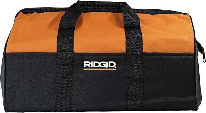 Brand New Ridgid 22"  X 10 " X 13 Large Heavy Duty  6 Pocket Tool Bag 2