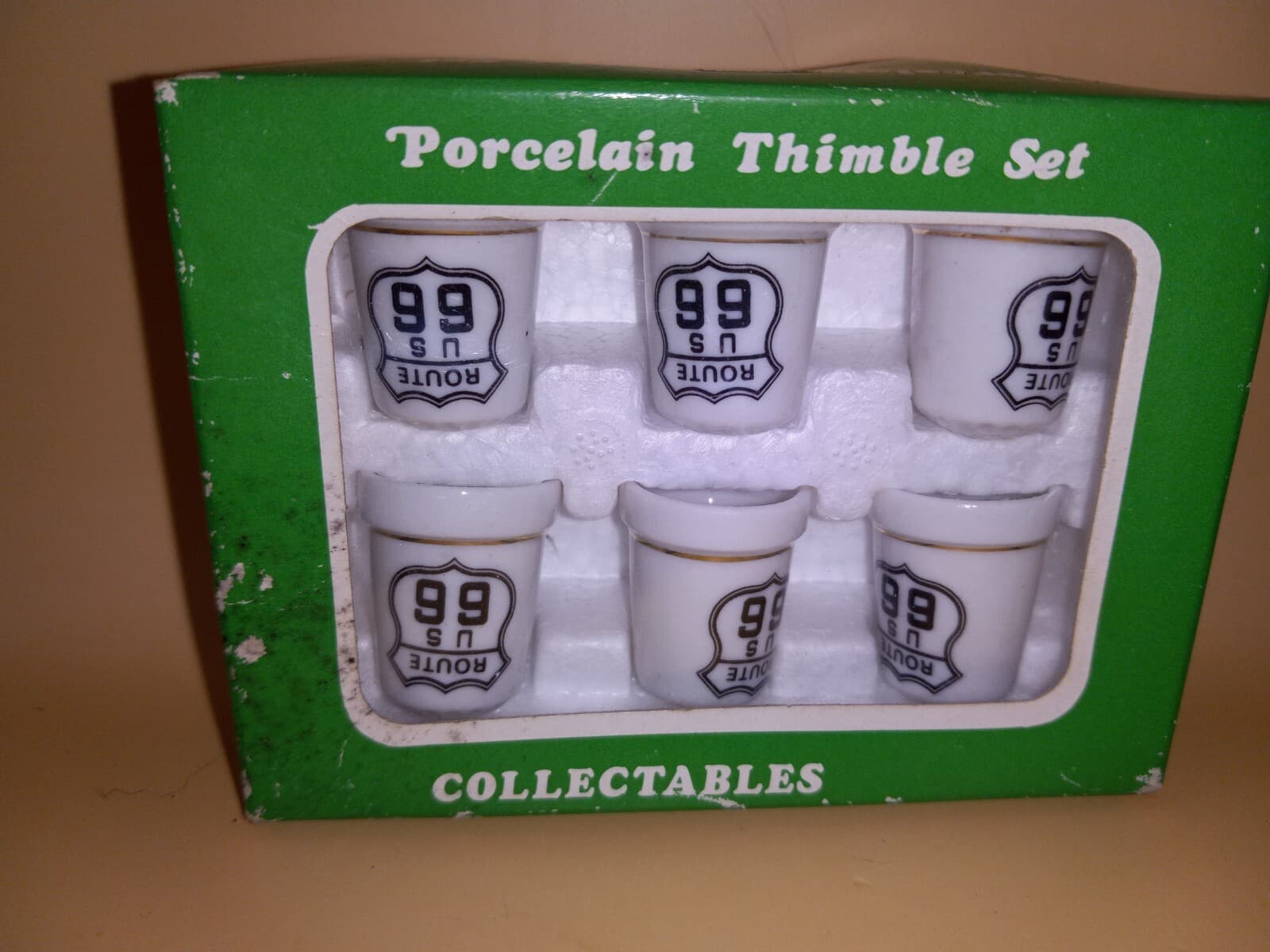  Thimbles-- Route 66 Box Set of 6