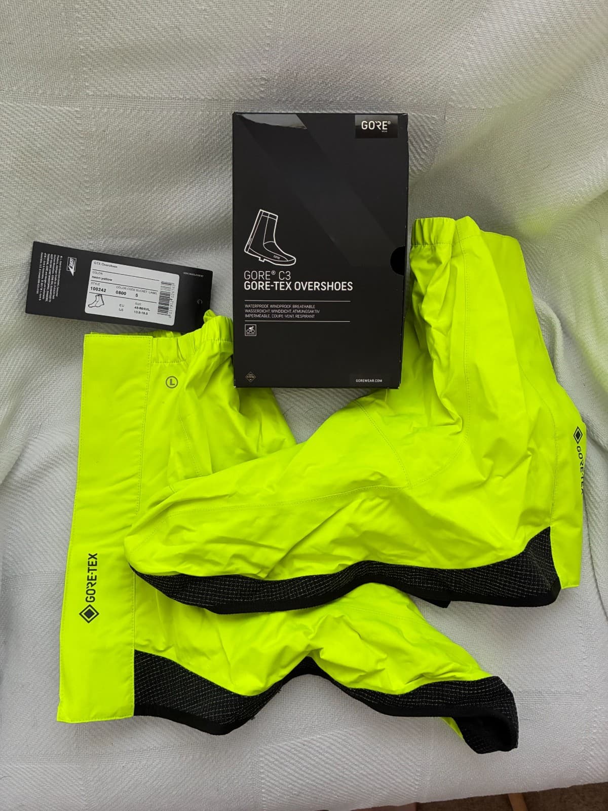 NEW! GORE® C3 GORE TEX OVERSHOES Size XXL (48-50)