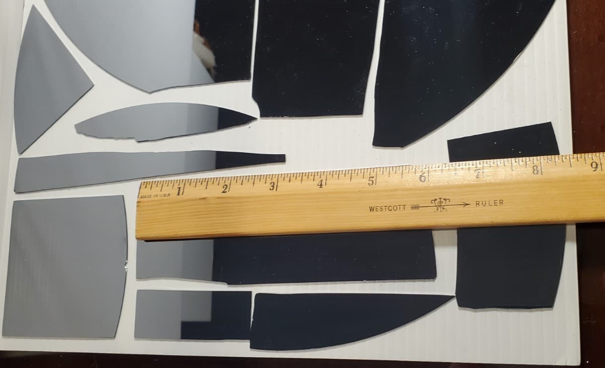 Si Mono Silicon Art Wafer Pieces Plain No Design Jewelry Decor Lot Projects  MKK 6