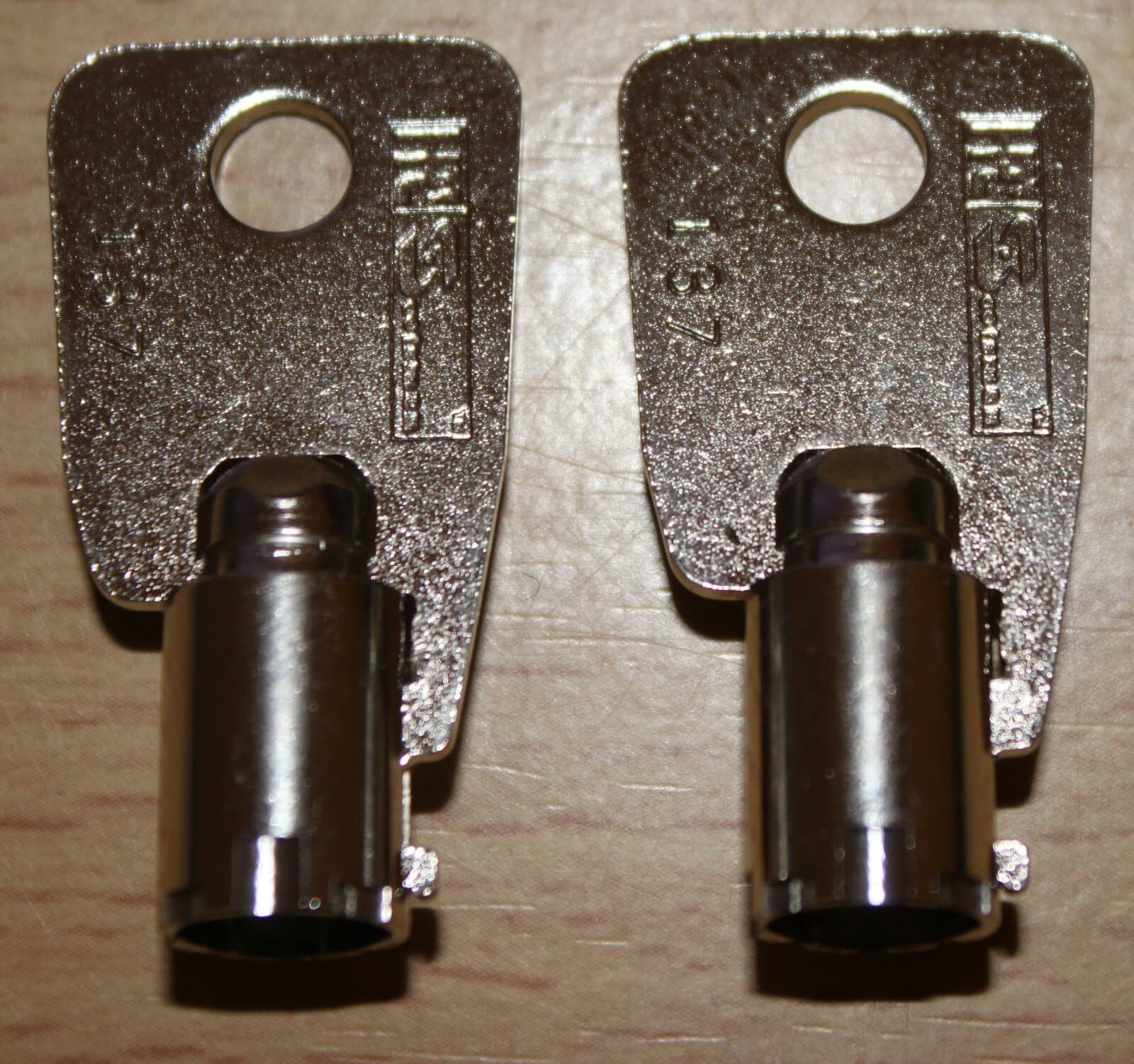 2-Protex Gun Wall Safe Homak Keys by Lock Ace II Locks cut to code HMC1-HMC31000 4