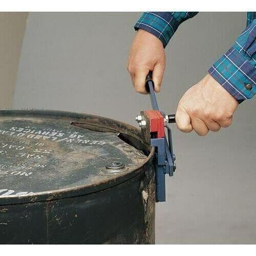 STEEL BARREL DRUM Deheader Lid Opener Container HAND CUTTER Tool Industrial NEW 3