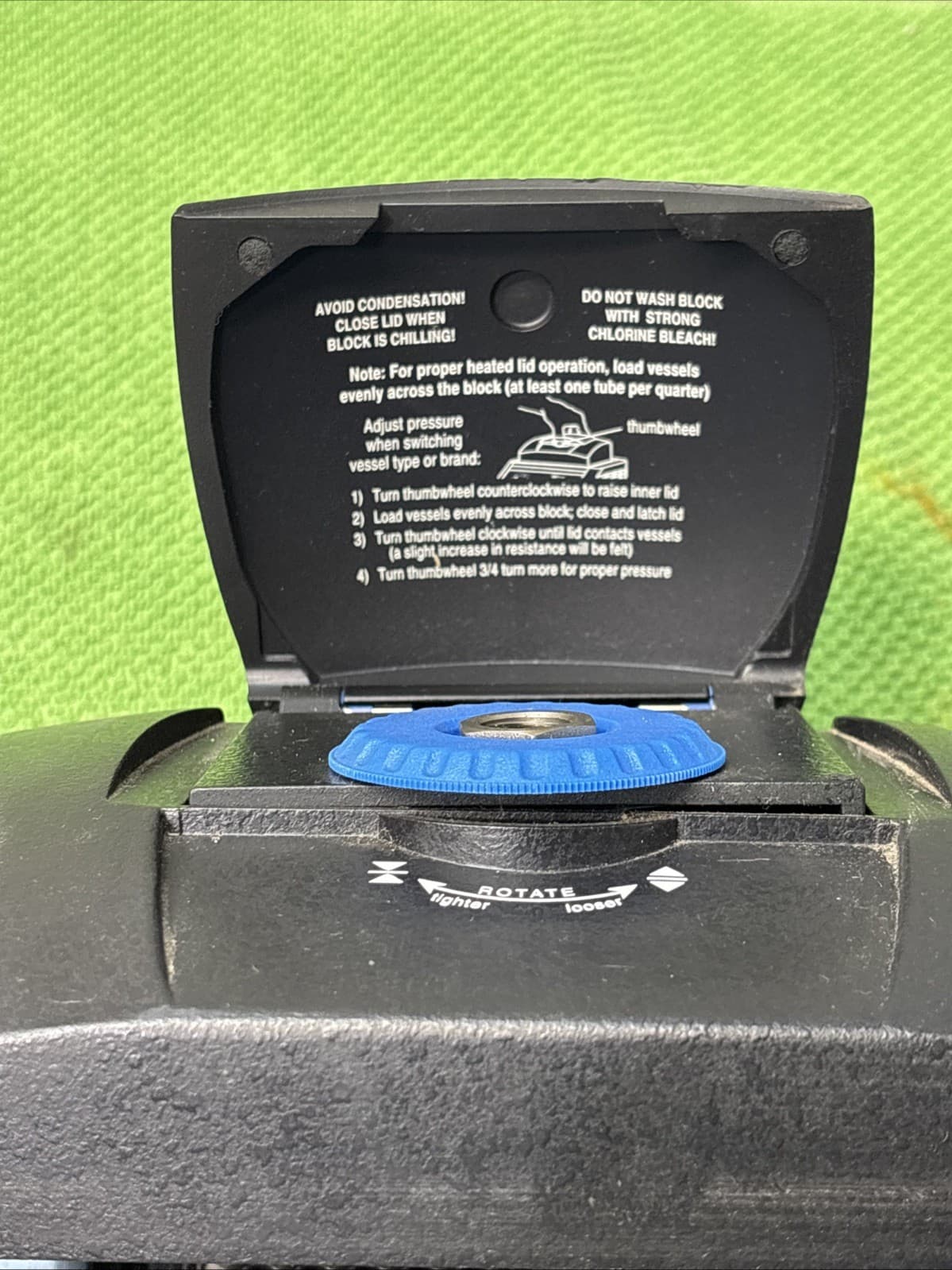 Bio-Rad MJ Research Alpha Unit Block Assembly AL034902 96-Well PTC DNA Engine 5