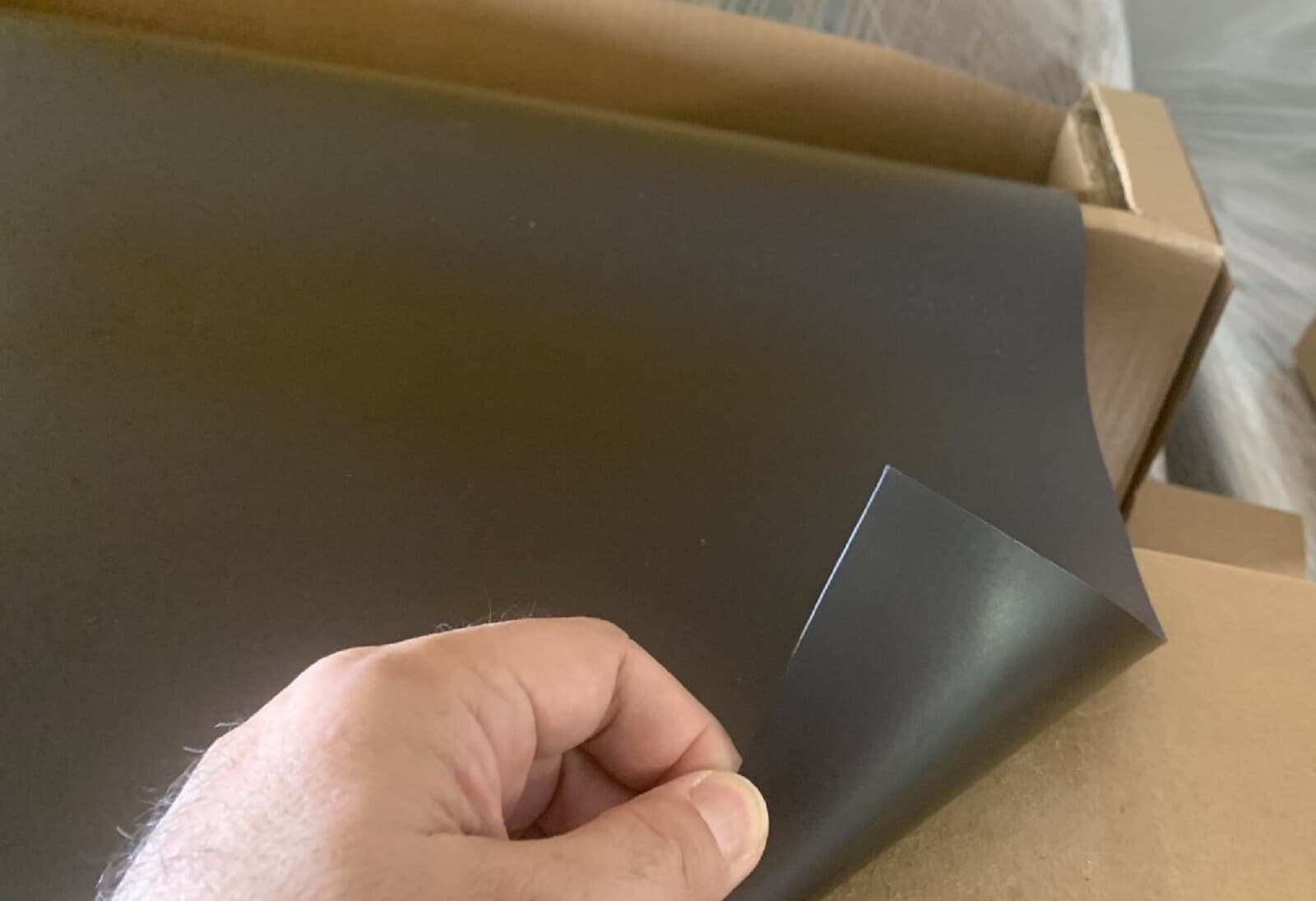  24" width x 50 FEET 30 Mil. Magnetic Sign Sheet Cars Magnum mad ein usa Black 4