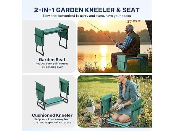 InfiniPower Garden Kneeler and Seat  5