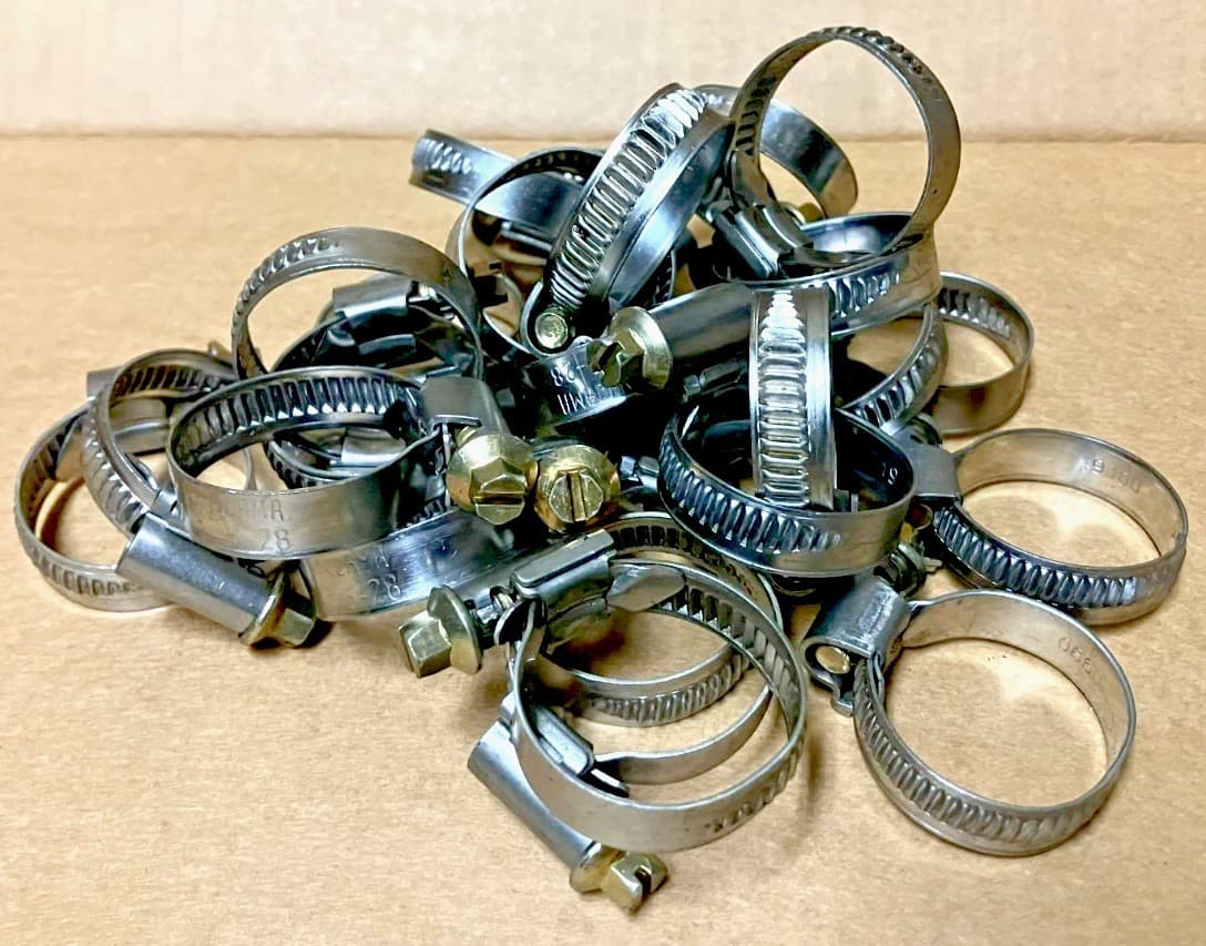 Lot of 25 PCs Norma Hose Clamp 16-28 mm Range / 9 mm Width 2