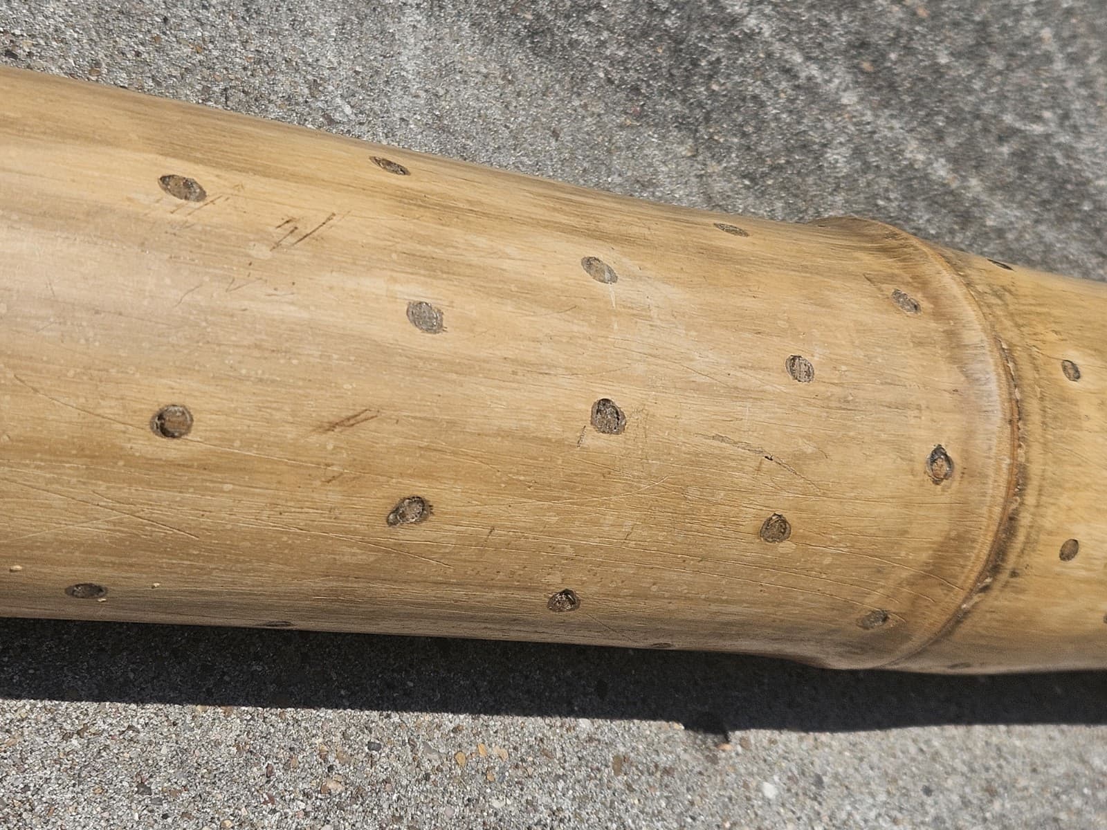 Large Handmade Rainstick 62" Bamboo Rainmaker USED SEE PHOTOS  5