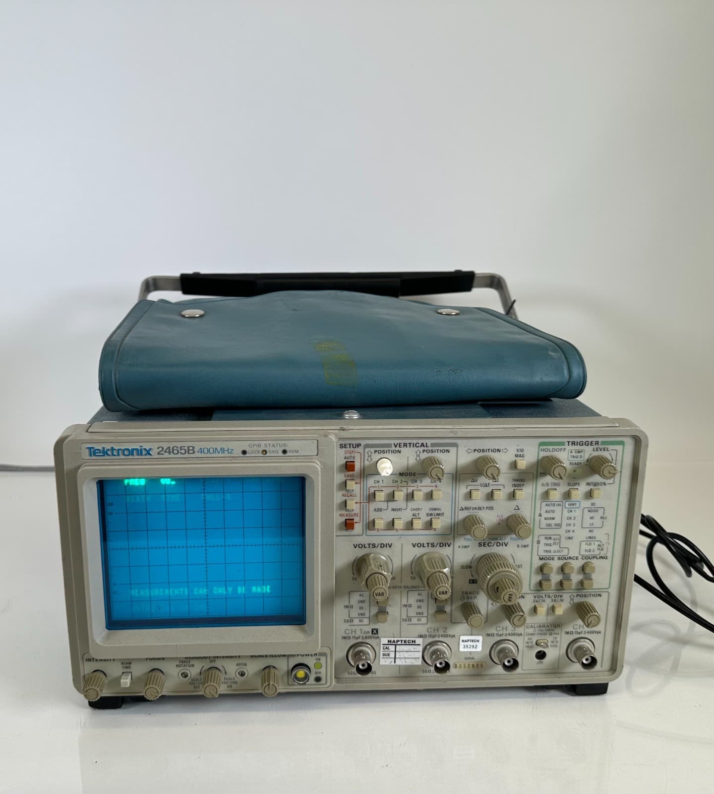 Tektronix 2465B 4-Channel 400 MHz Analog Oscilloscope