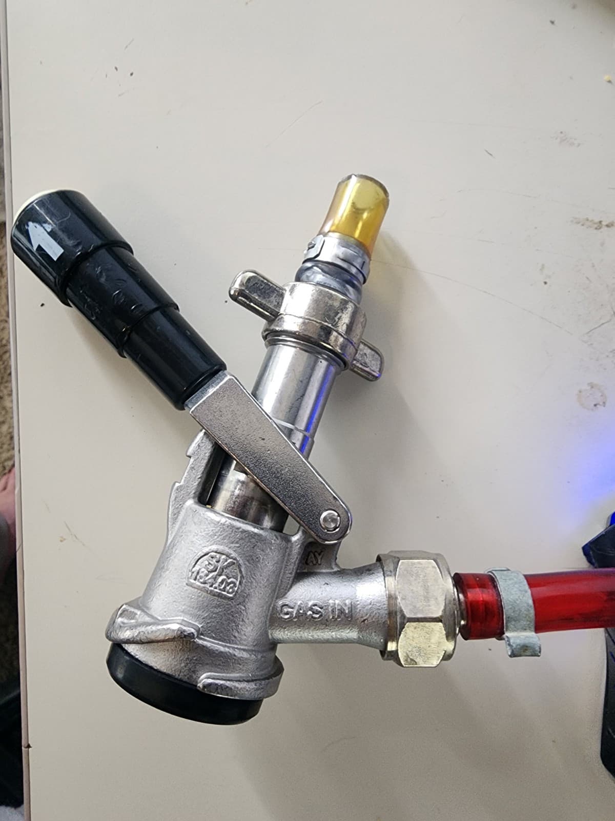 Micro Matic Brand S System Draft Beer Keg Tap Coupler 2