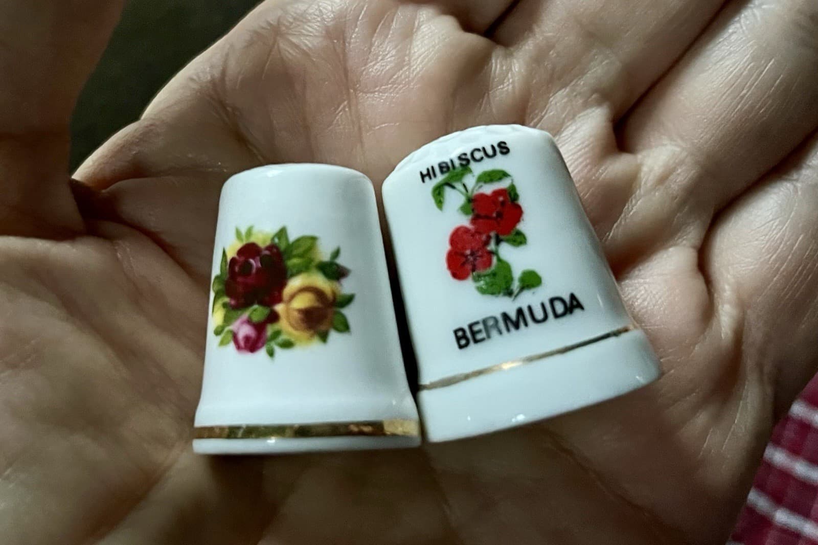 Thimbles Lot Of 29 Metal Ceramic Bone China Plastic Brass First Ladies Christmas 6