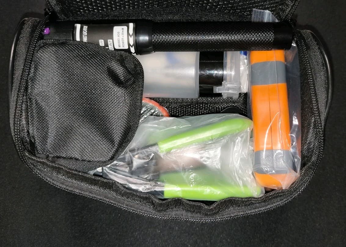 30km Visual Fault Locator,Optic Fiber Power Meter with FC,SC Connector 5