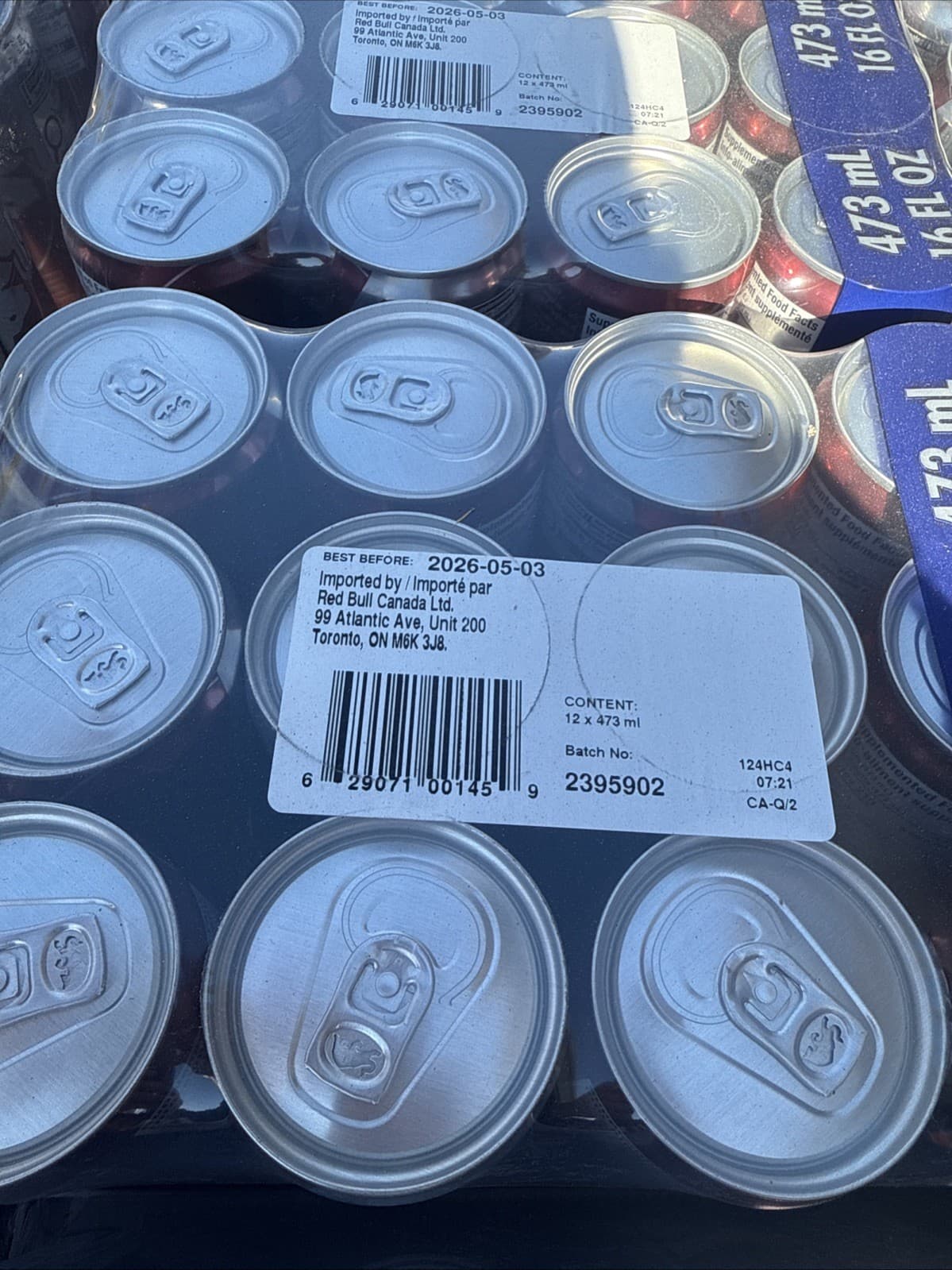 Red Bull Peach Nectarine 16 Fl Oz, (473 mL) 12 Cans Discontinued HARD FIND 🍑 2