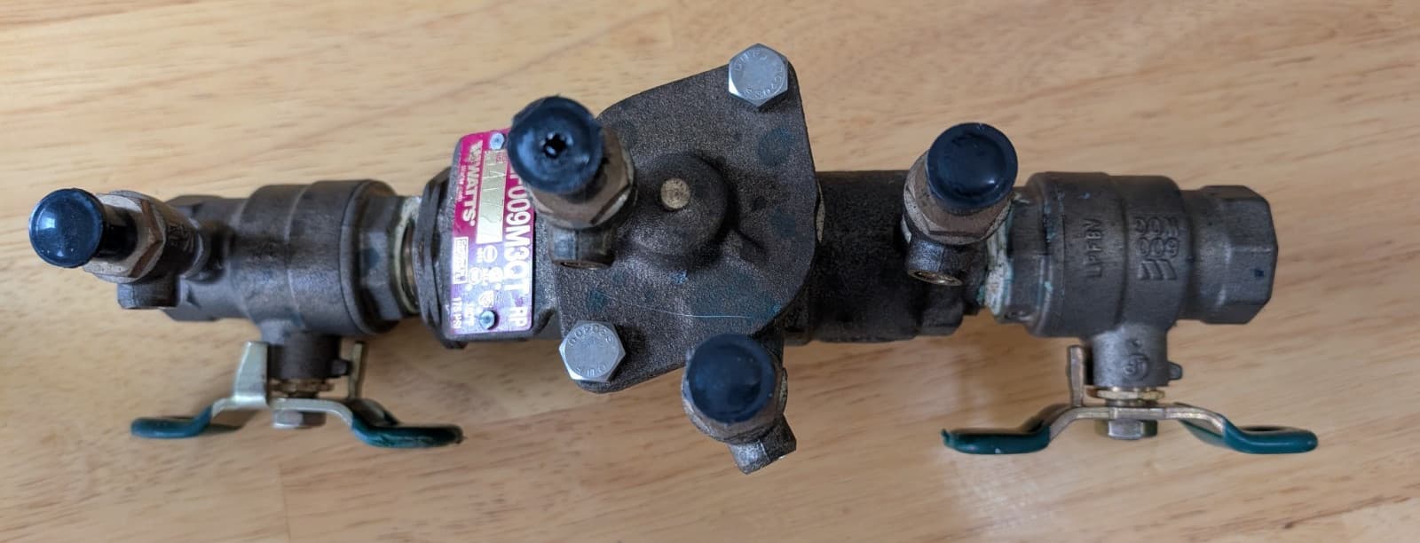 3/4” Watts LF009M3QT Reduced Pressure Backflow preventer- USED Excellent 2