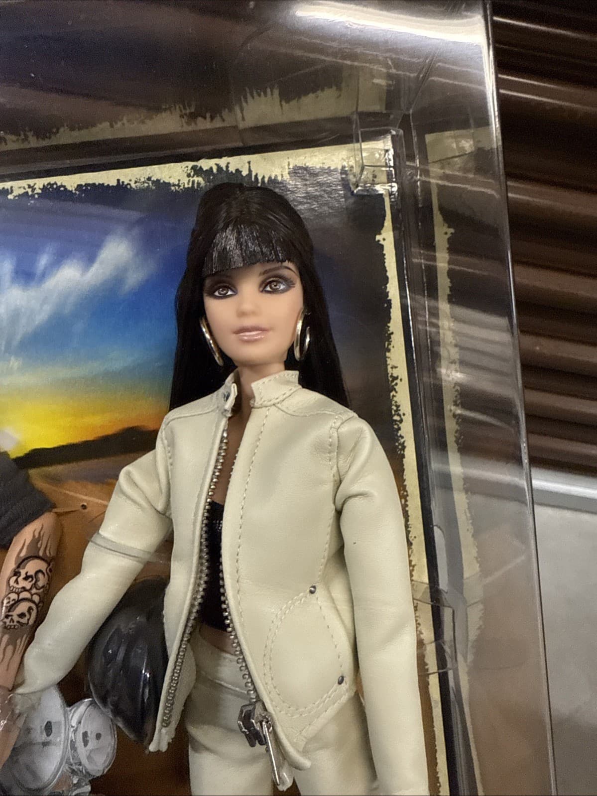 Harley-Davidson Motorcycles BARBIE & KEN Dolls Pink Label SET Mattel R9911 3