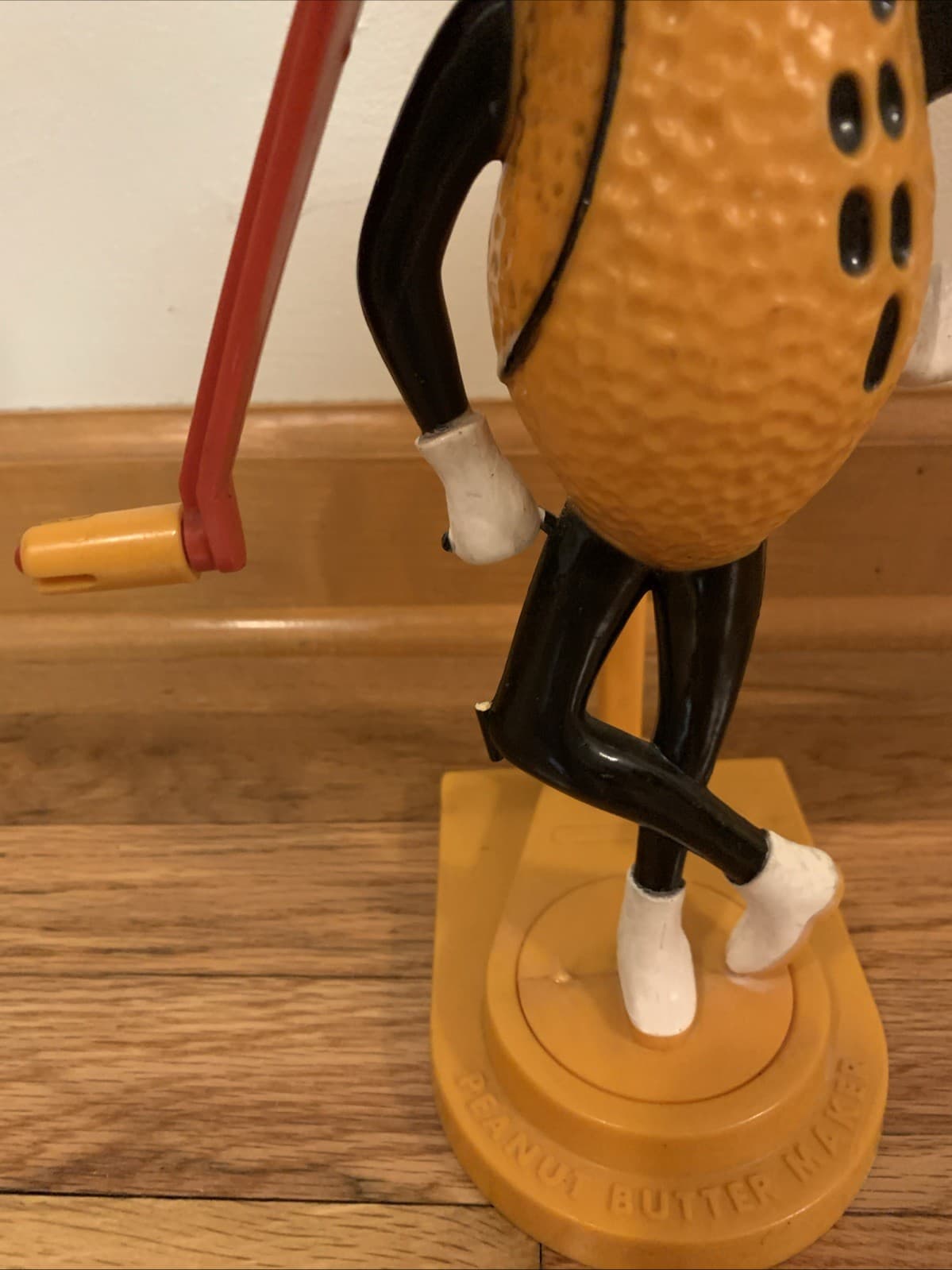 Planters Nabisco Mr. Peanut Peanut Butter Maker Figure Vintage 1996 Monocle 12" 2