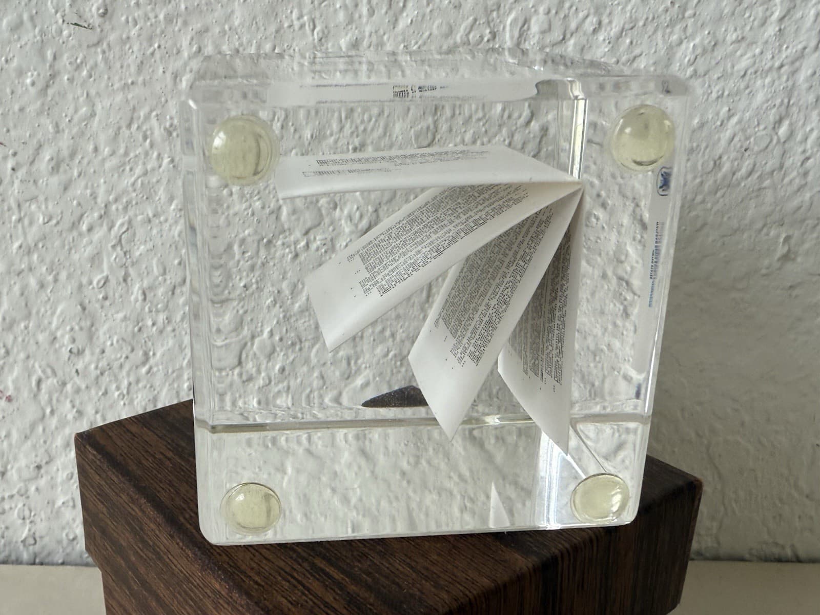 U.S. Nuclear Regulatory Commission Power Plant Texas Paperweight 2.25” Vintage 6