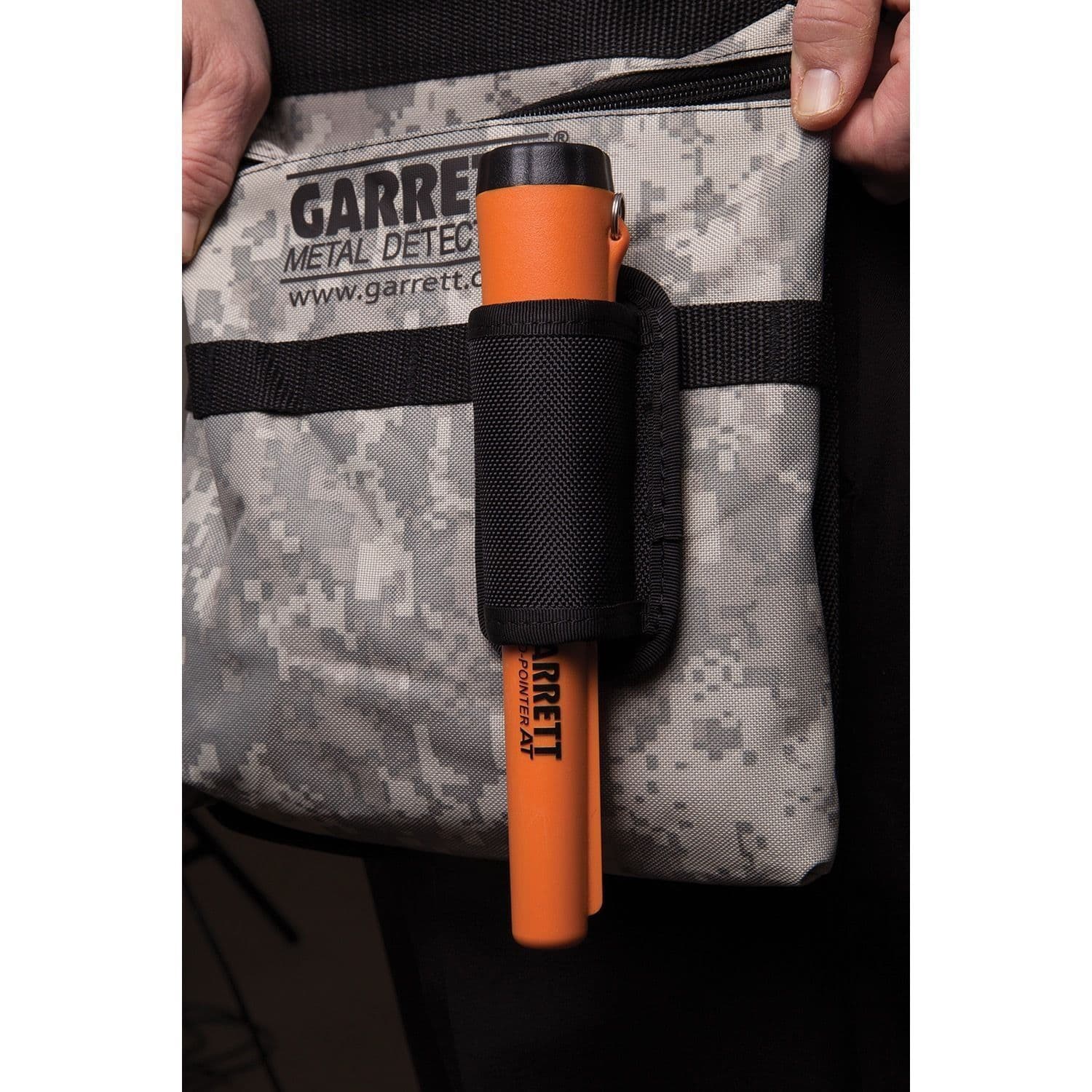 Garrett Pro Pointer AT Metal Detector Waterproof with Camo Pouch and Edge Digger 6