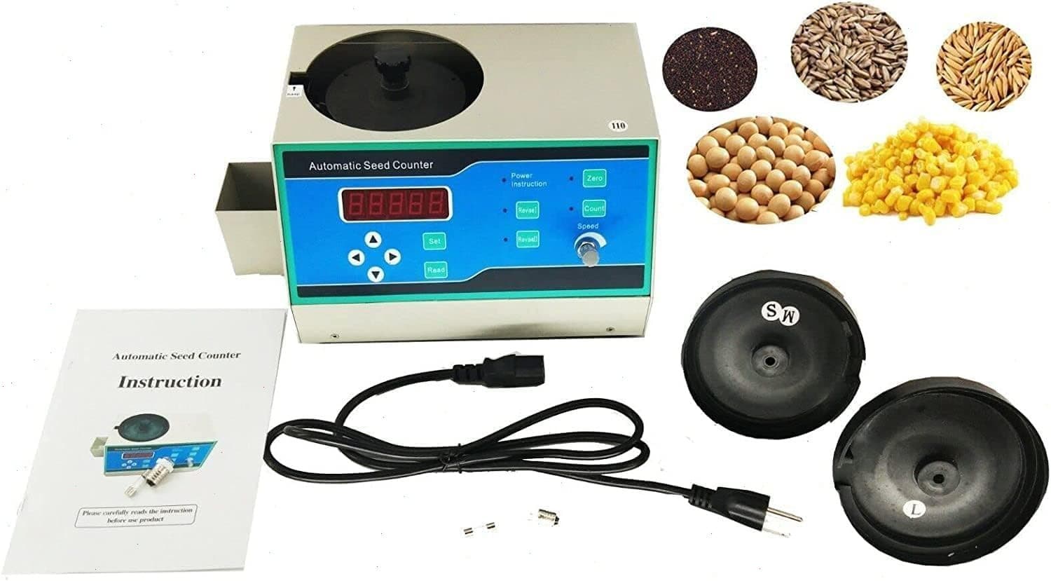 Digital Automatic Seed Counter for Various Seeds with Capacity Five 1~99999 5
