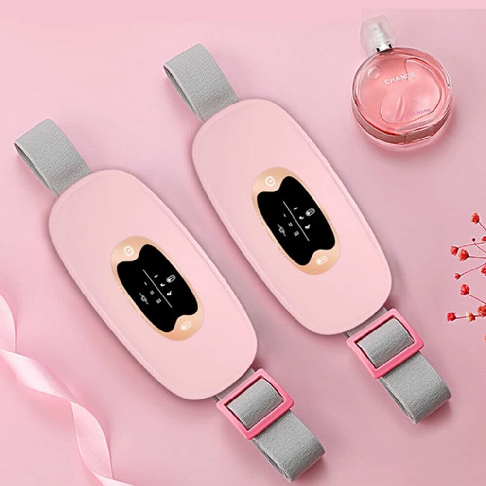 Menstrual Electric Heating Heat Pad Belt for Abdominal Period Pain Relief Cramp 2