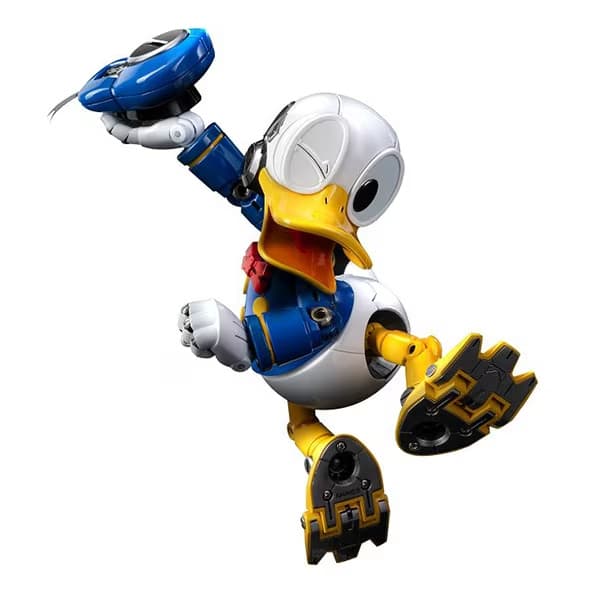 BLITZWAY CARBOTIX Donald Duck Disney Movable Figure Painted Robot H18cm 5