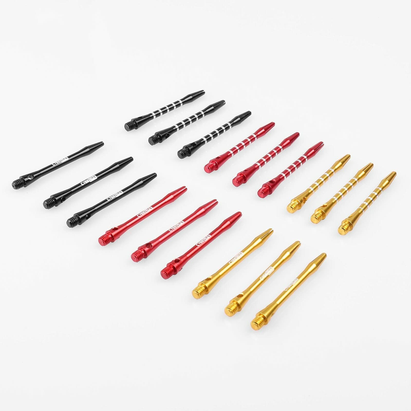 Professional Dart Accessories kit set 36 Flights+18 Alu Shafts+Sharpener+Tools 2