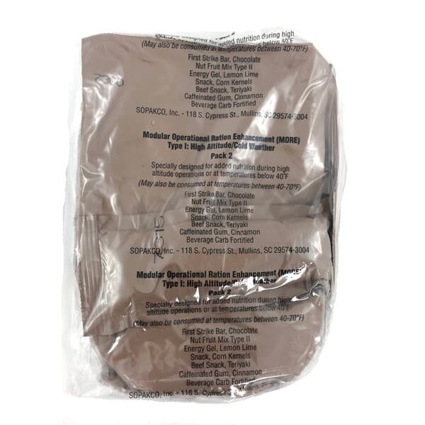 Case MORE Cold Weather INSP 12/21 - 24 Rations 4