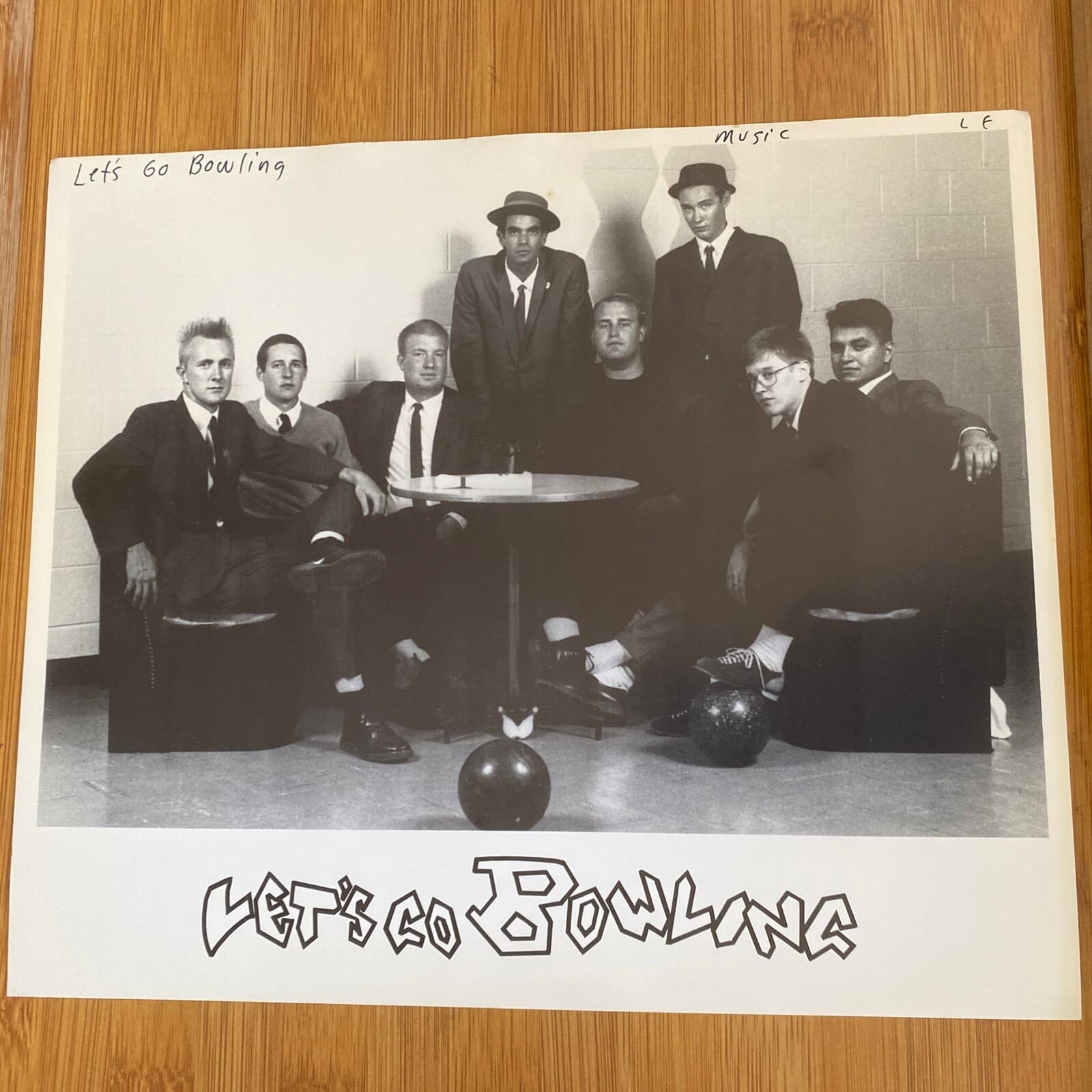 Let’s Go Bowling Press Photo 8x10”. See Description. 2
