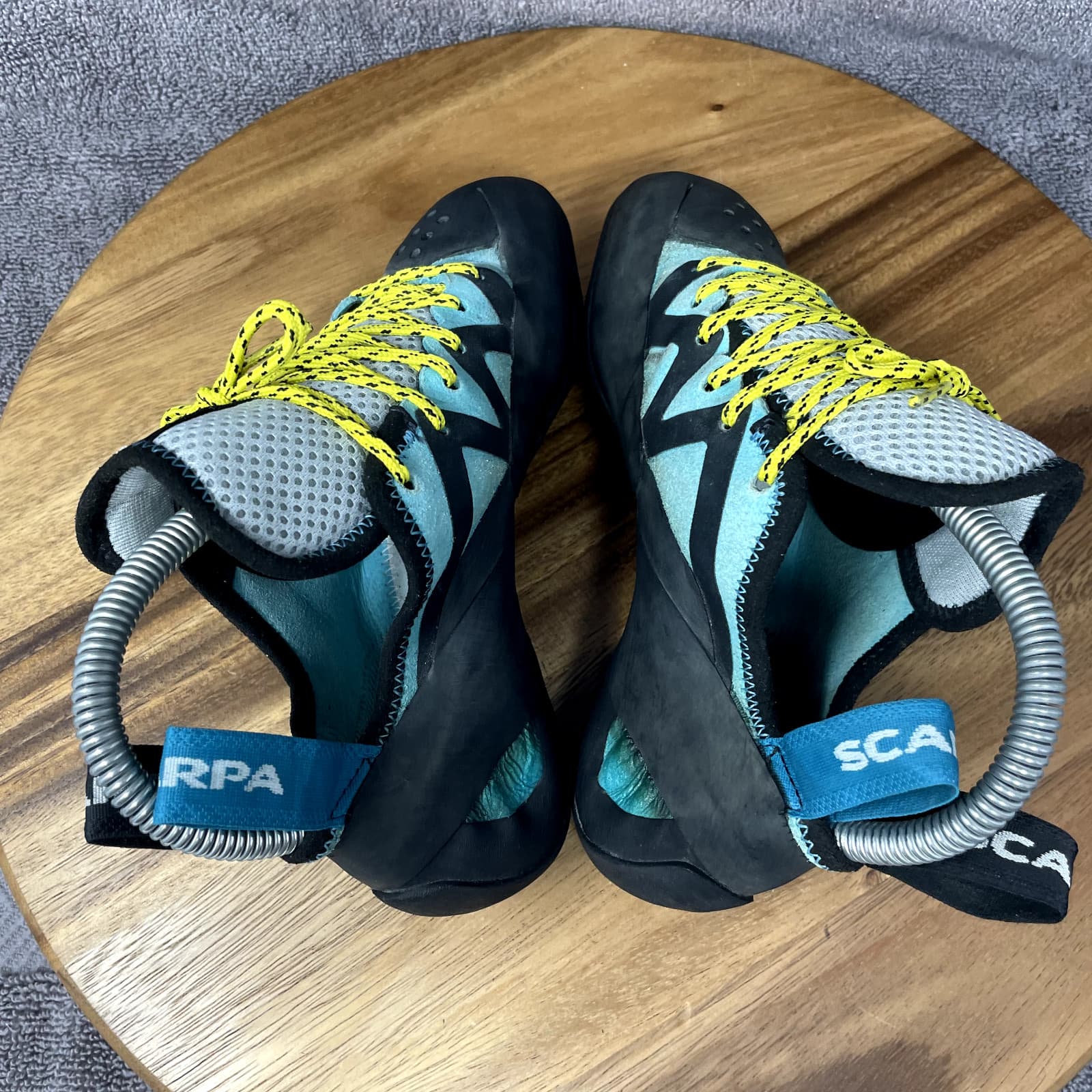 EUC SCARPA Vapor Lace Rock Climbing Bouldering Shoes Women's EU 36.5 US 5 2/3 5