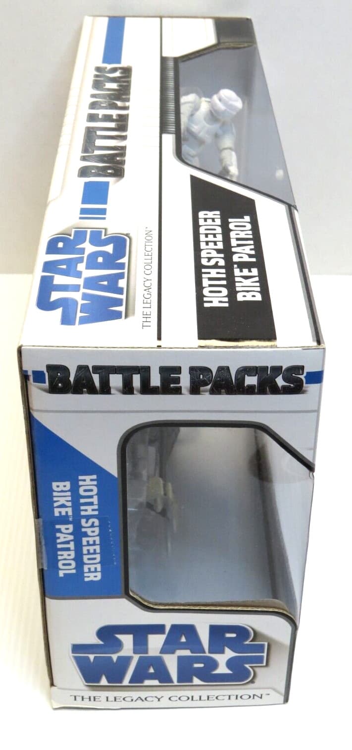 STAR WARS CLONE WARS BATTLE PACKS HOTH SPEEDER BIKE PATROL NIB 3
