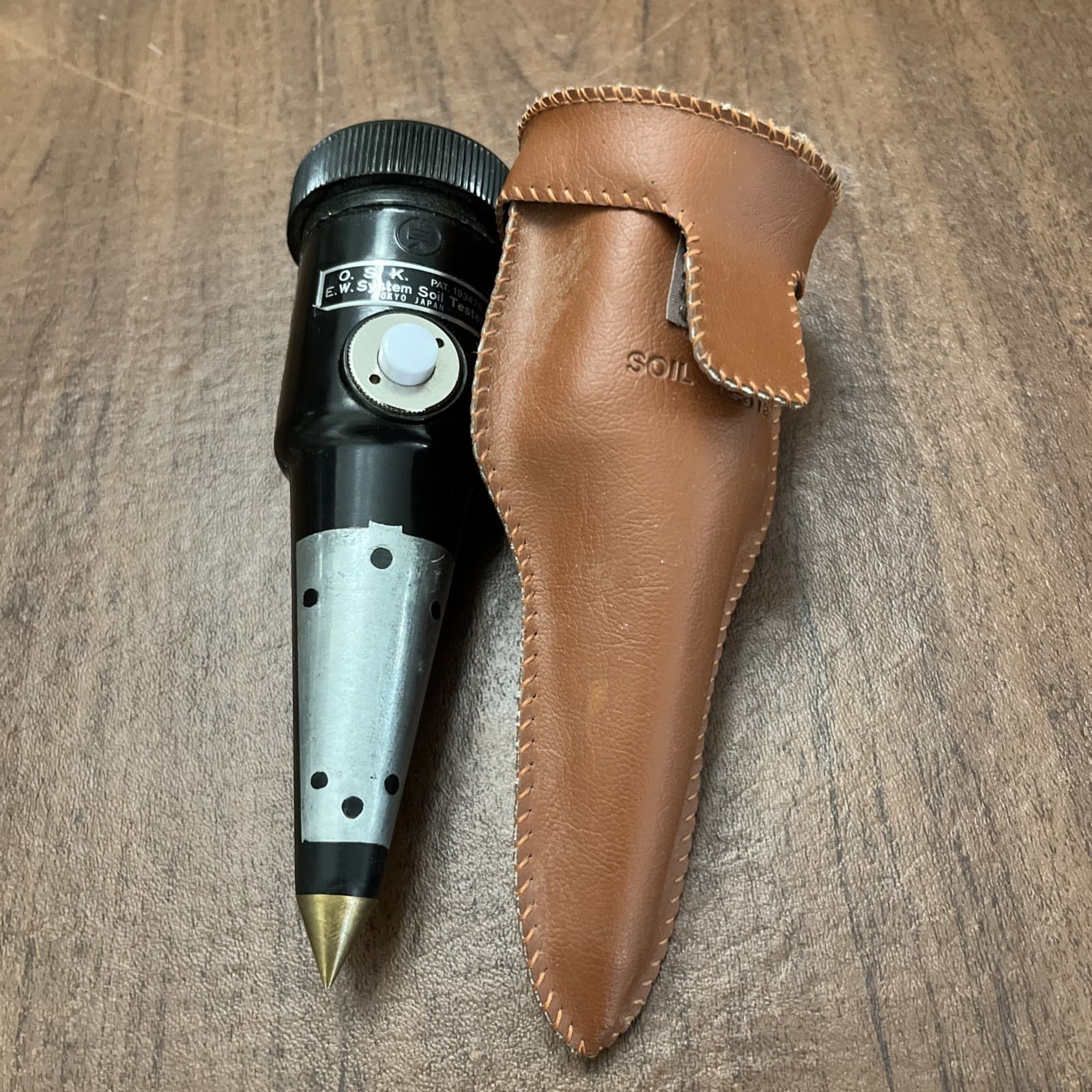 osk  E W System  soil tester Vintage Made In Japan Ph Meter