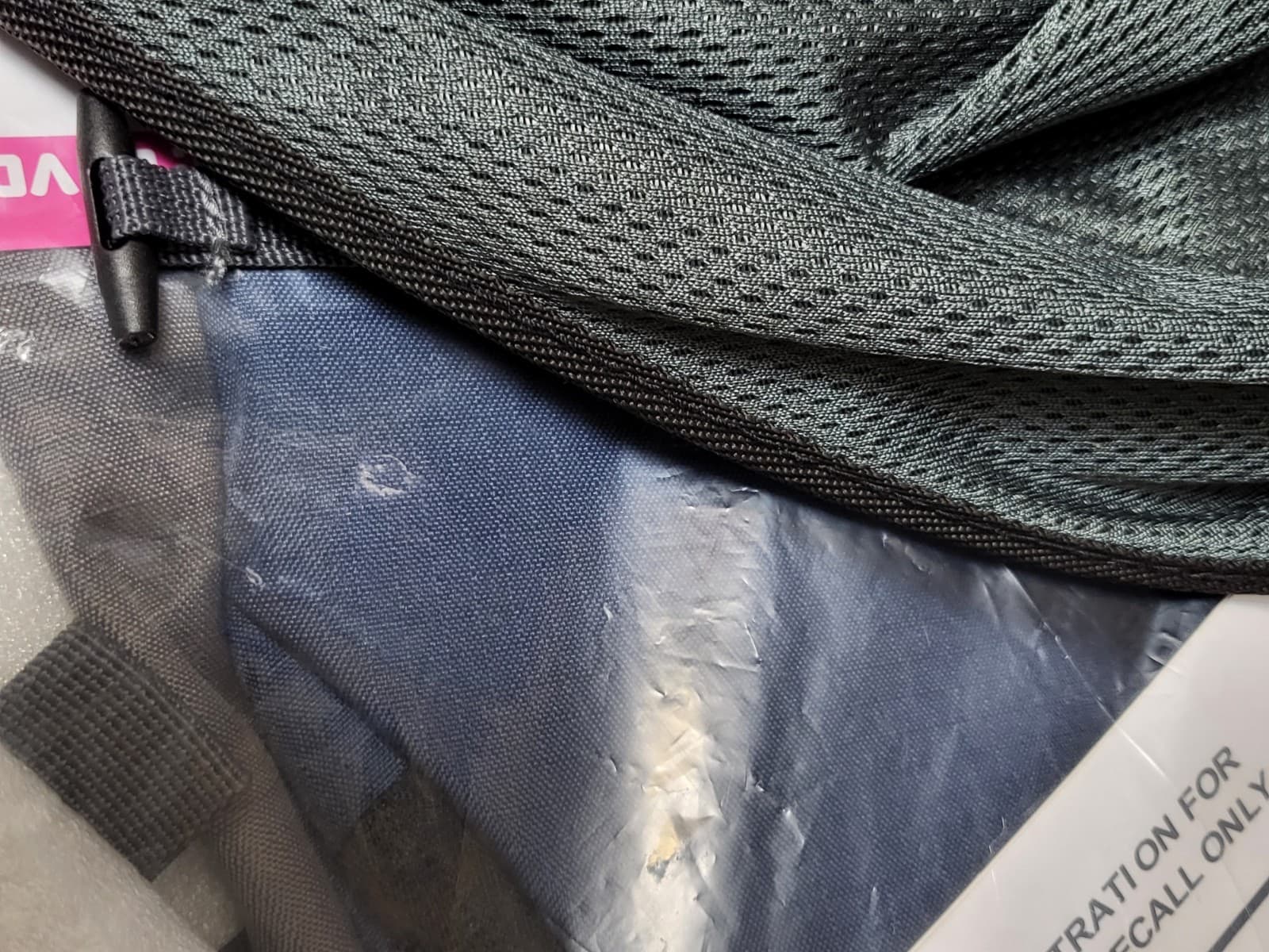 Luvdbaby Hiking Toddler/Baby Carrier Backpack System with Rain and Sun Hood Read 4