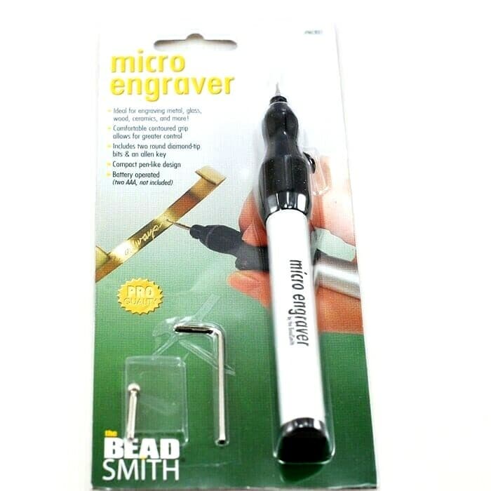Beadsmith CORDLESS MICRO ENGRAVER TOOL OR REPLACEMENT TIP 2 PK FREE SHIPPING