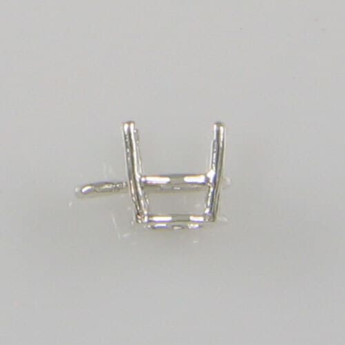 PRE-NOTCHED ROUND FACETED DANGLE SILVER SETTINGS 4MM-18MM HANDMADE 2