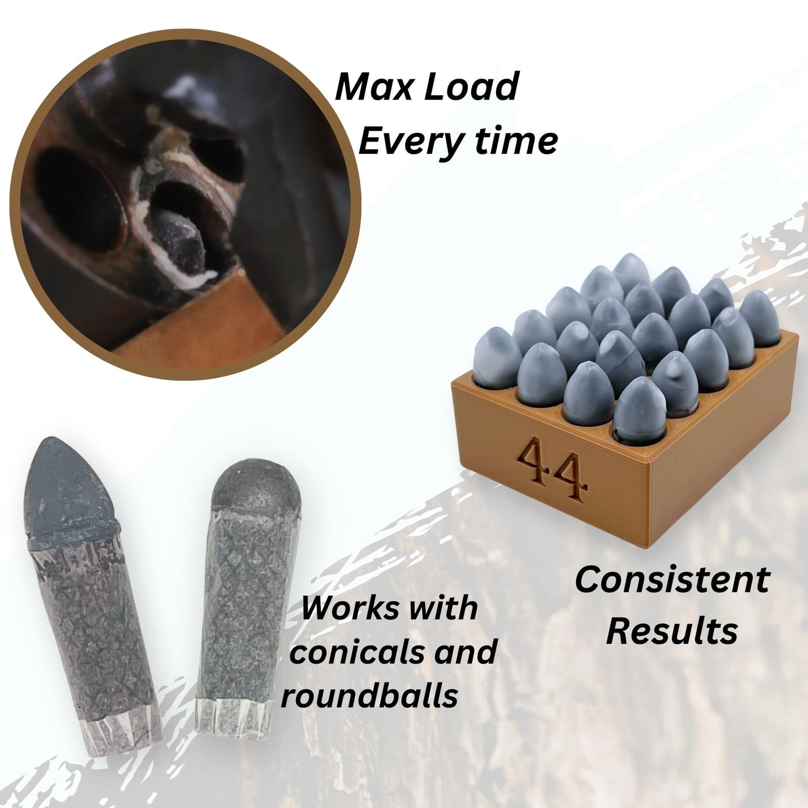 54 Percussion Sharps Paper Cartridge Former Deluxe Kit 5