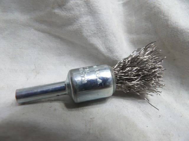Weiler 1/2" Crimper Wire End Brush .014 SS Wire 25,000 RPM's 3