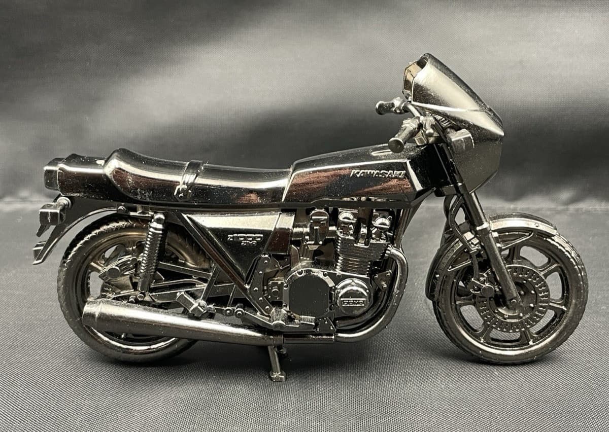 Kawasaki Z1000 Z1-R Rare World Famous Bike Vol.34 1/17 metal figure Diecast 5