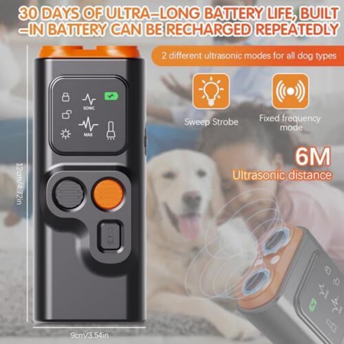 BarkGuard - Bark Guard Anti Barking Device for Dogs, 2025 Upgraded Dog Bark US 6