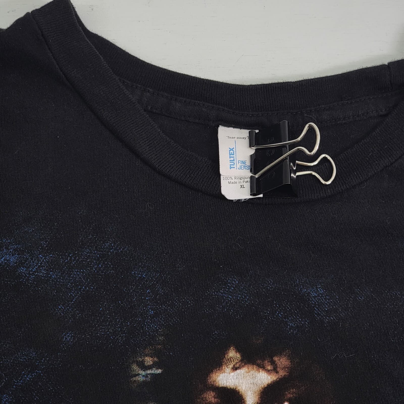 Michael Jackson "This Is It" 2009 Tour Concert Men's Shirt Black Size XL Tultex 4