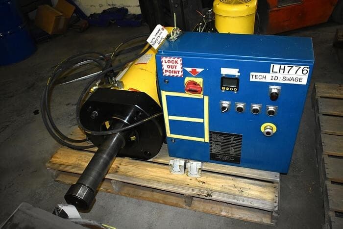 300 TON ENERPAC "ZE6440SJ-H & RR30024" HYDRAULIC SYSTEM w/PUMP  & CYLINDER 30559 5