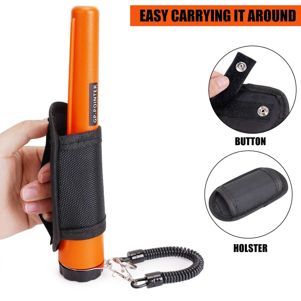 Metal Detector HandHeld Pro Pinpointer Pointer Probe Waterproof Sensitive Tester 5
