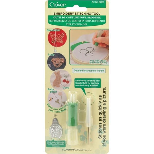 Clover 8800 Embroidery Stitching Tool-